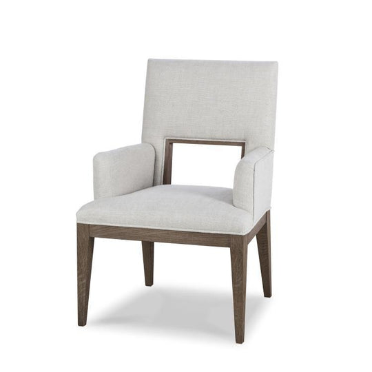 Century - Kendall Oak Arm Chair - MN5378A | American Home Furniture