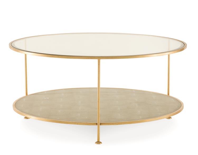 Century - Monarch Adele Round Cocktail Table - MN5576 | American Home Furniture