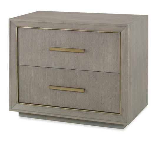 Century - Monarch Kendall Two Drawer Nightstand - MN5756 | American Home Furniture