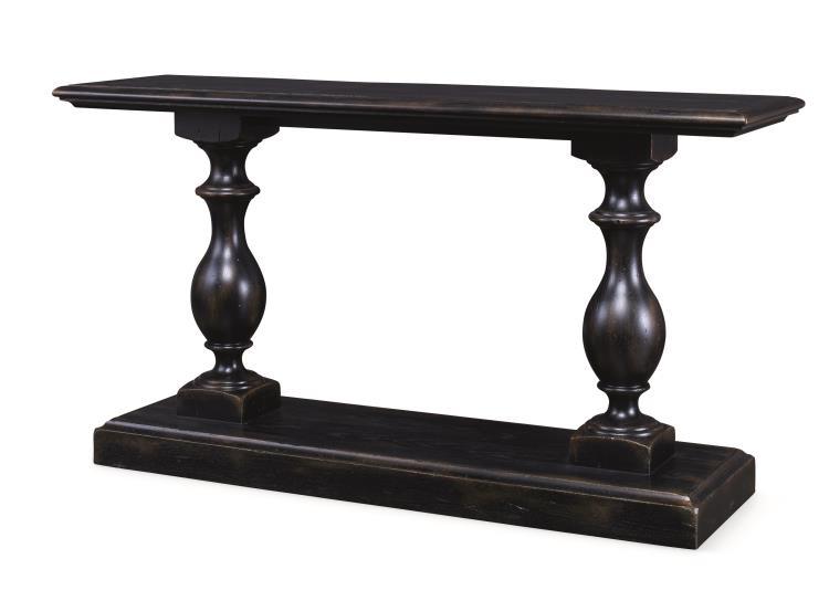 Century - Monarch Grand Oak Console Table - MN5824 | American Home Furniture