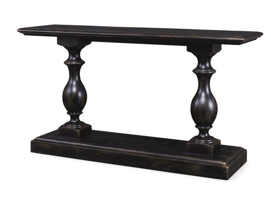 Century - Monarch Grand Oak Console Table - MN5824 | American Home Furniture