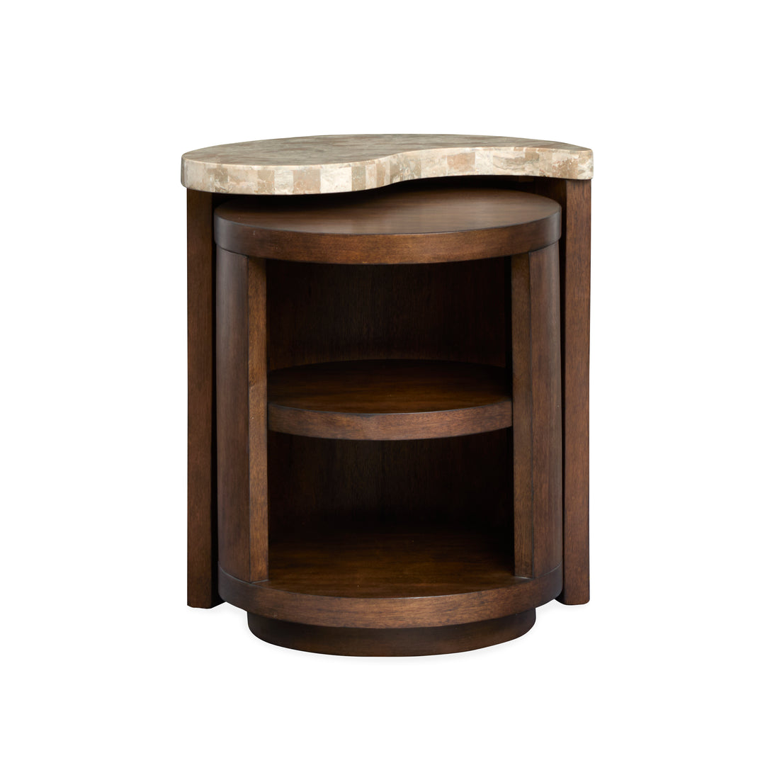 Mcpherson Burnt Umber Nesting End Table - T6351-12