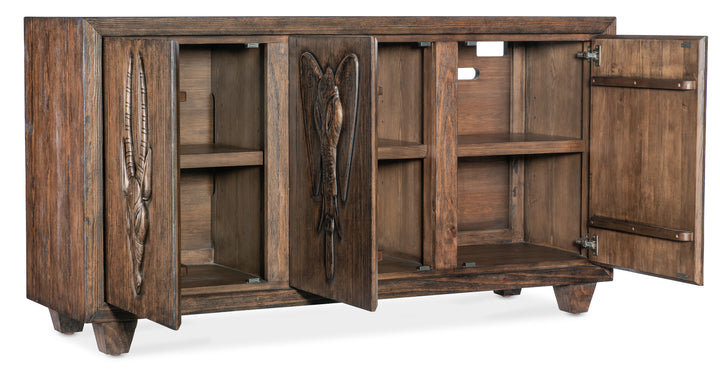 American Home Furniture | Hooker Furniture - Commerce & Market Safari Credenza