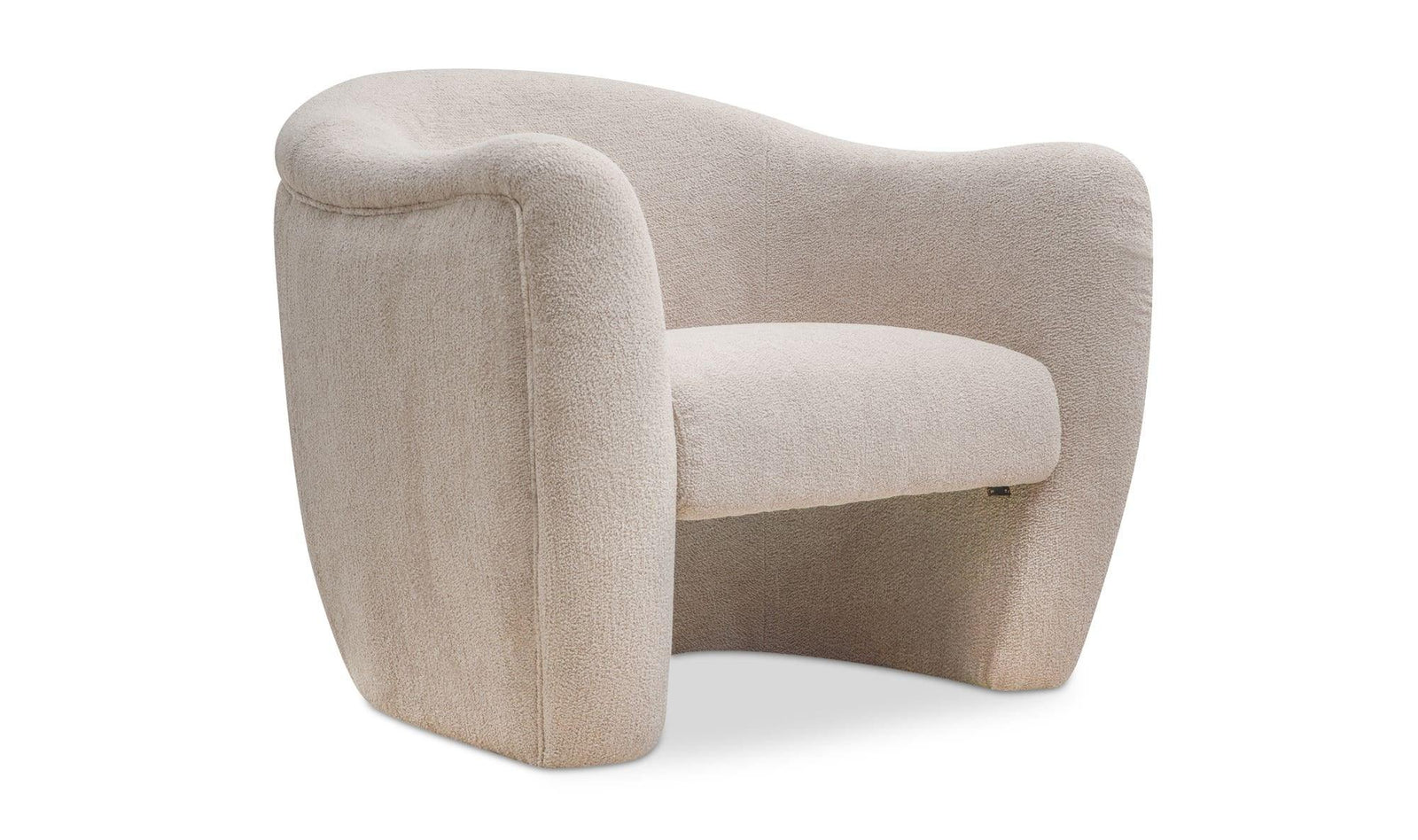 Domino Accent Chair Beige - AmericanHomeFurniture