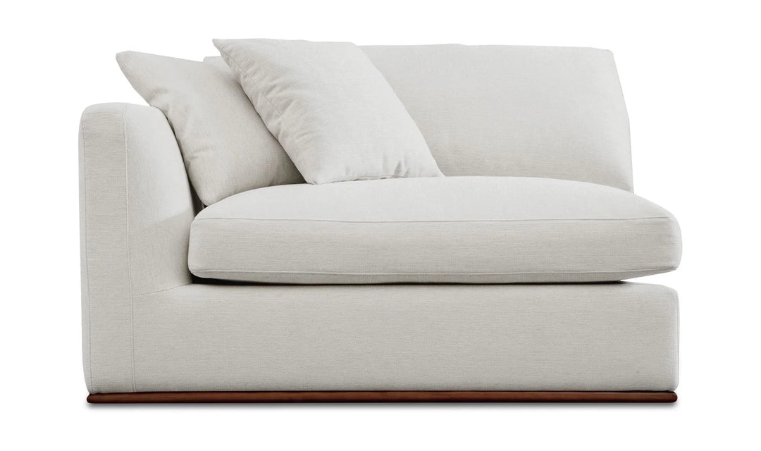 Rue Left Arm Facing Chair Off White - AmericanHomeFurniture