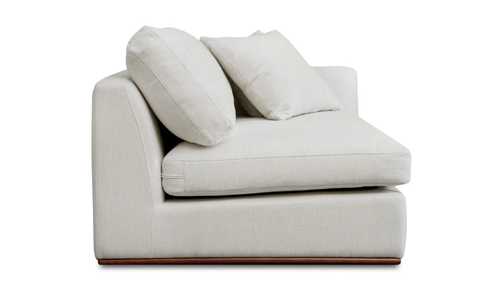 Moe's Home Collection - Rue Right Arm Facing Chair Off White - MO-1008-18 | American Home Furniture