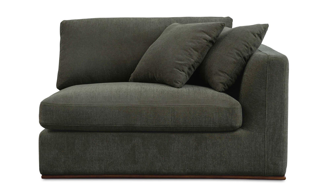 Rue Right Arm Facing Chair Deep Green - AmericanHomeFurniture