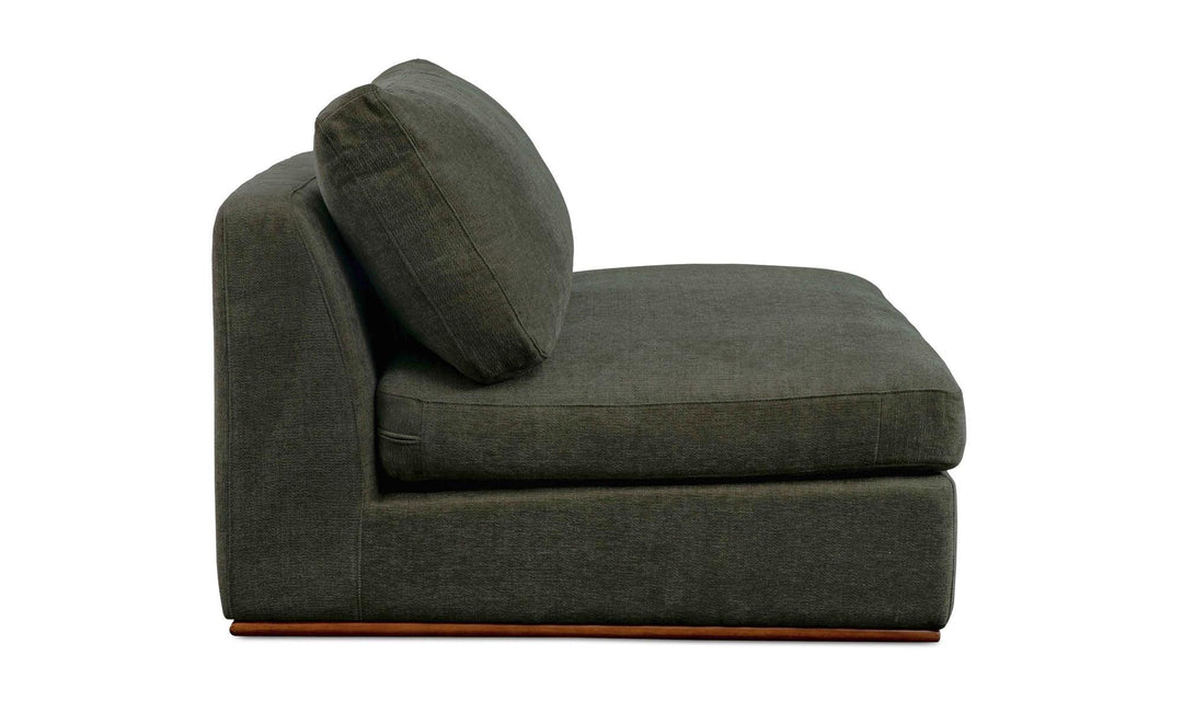 Rue Slipper Chair Deep Green