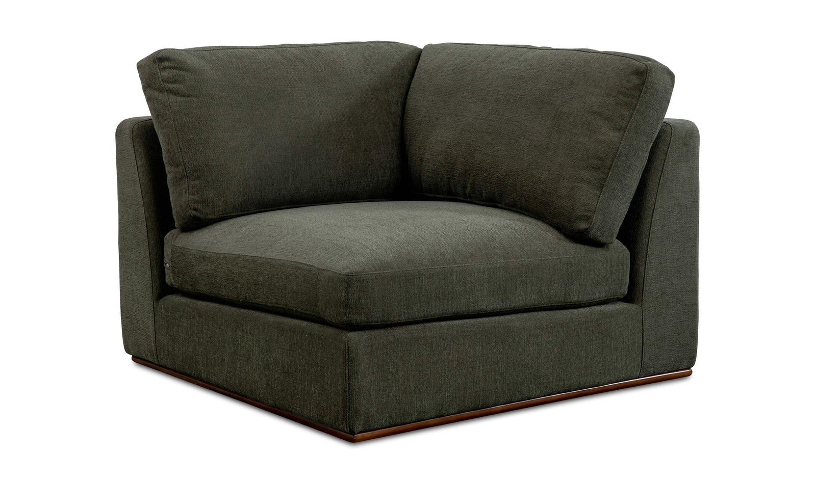 Moe's Home Collection - Rue Corner Chair Deep Green - MO-1010-27 | American Home Furniture