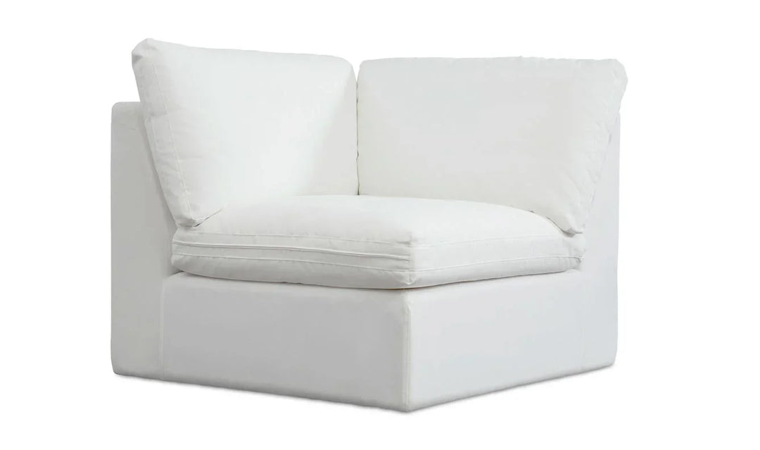 Miles Outdoor Corner White - AmericanHomeFurniture