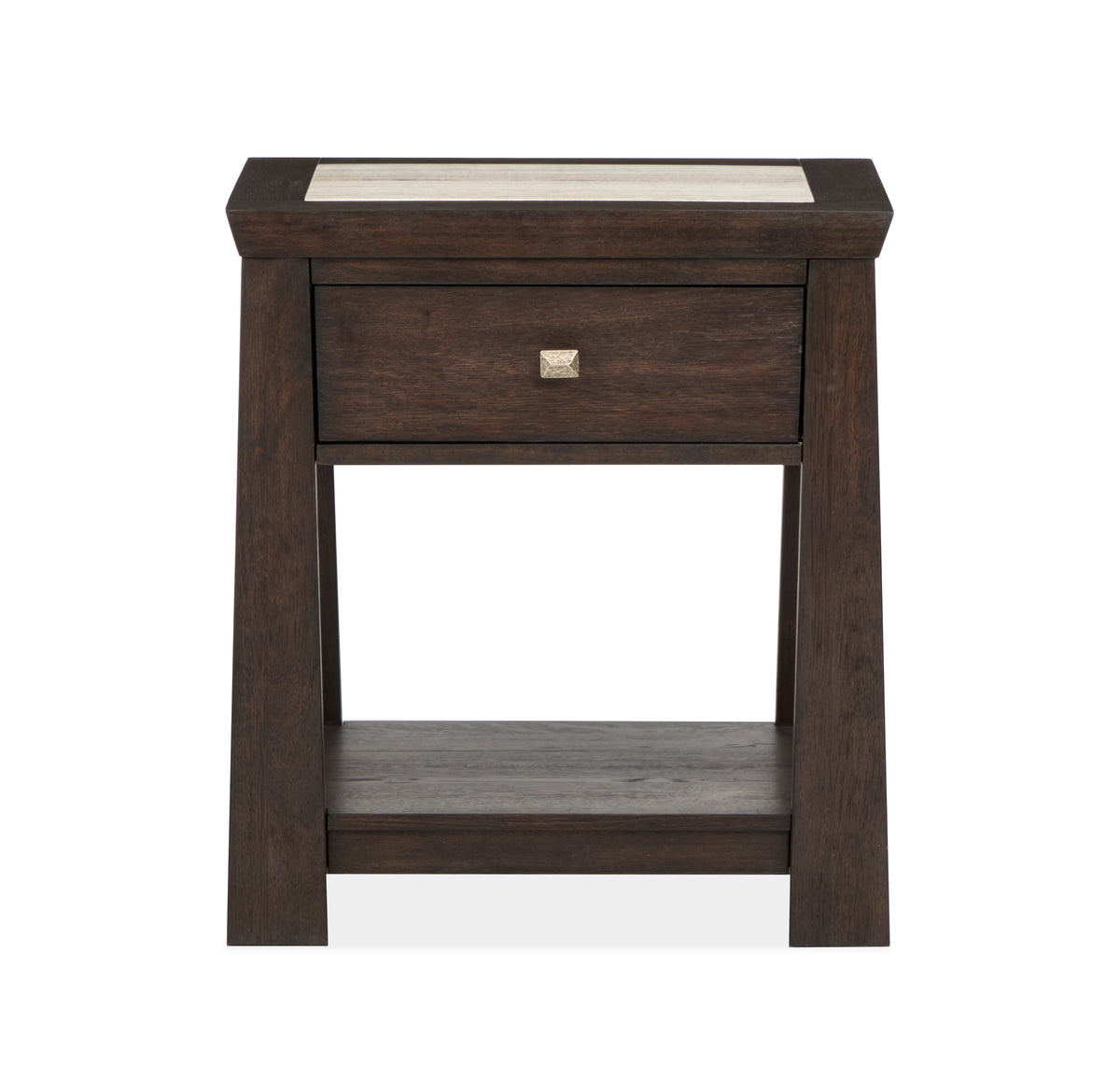 Tauren Coffee Bean Open Nightstand - B6434-05