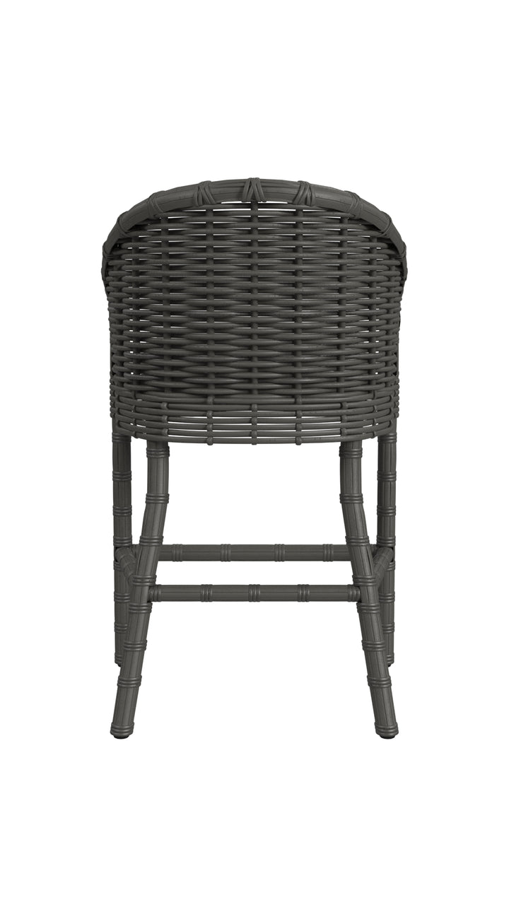Cabo Counter Stool in Soothe Pearl w/ Flange Welt