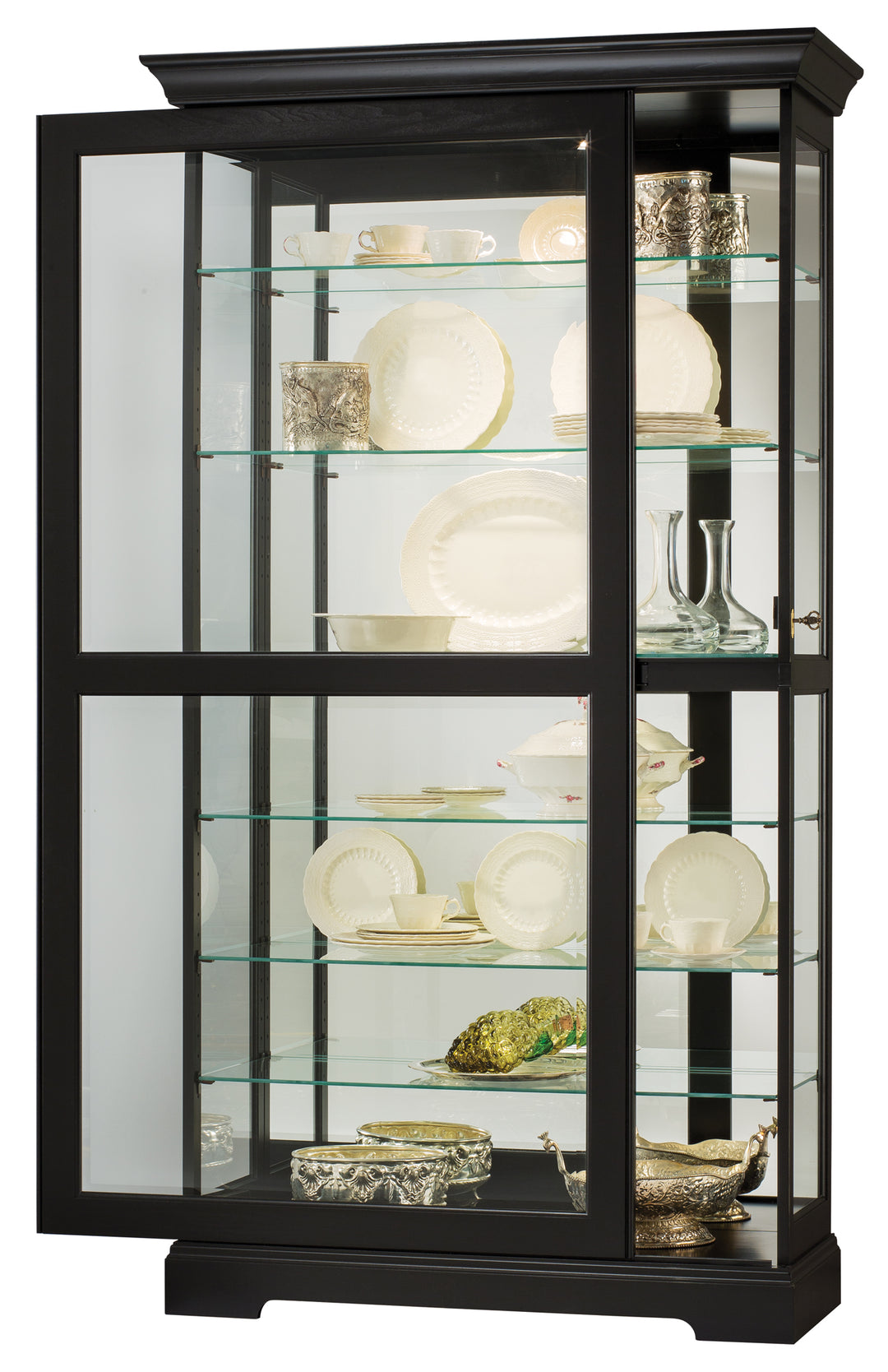 American Home Furniture | Howard Miller - Tyler II Curio Cabinet