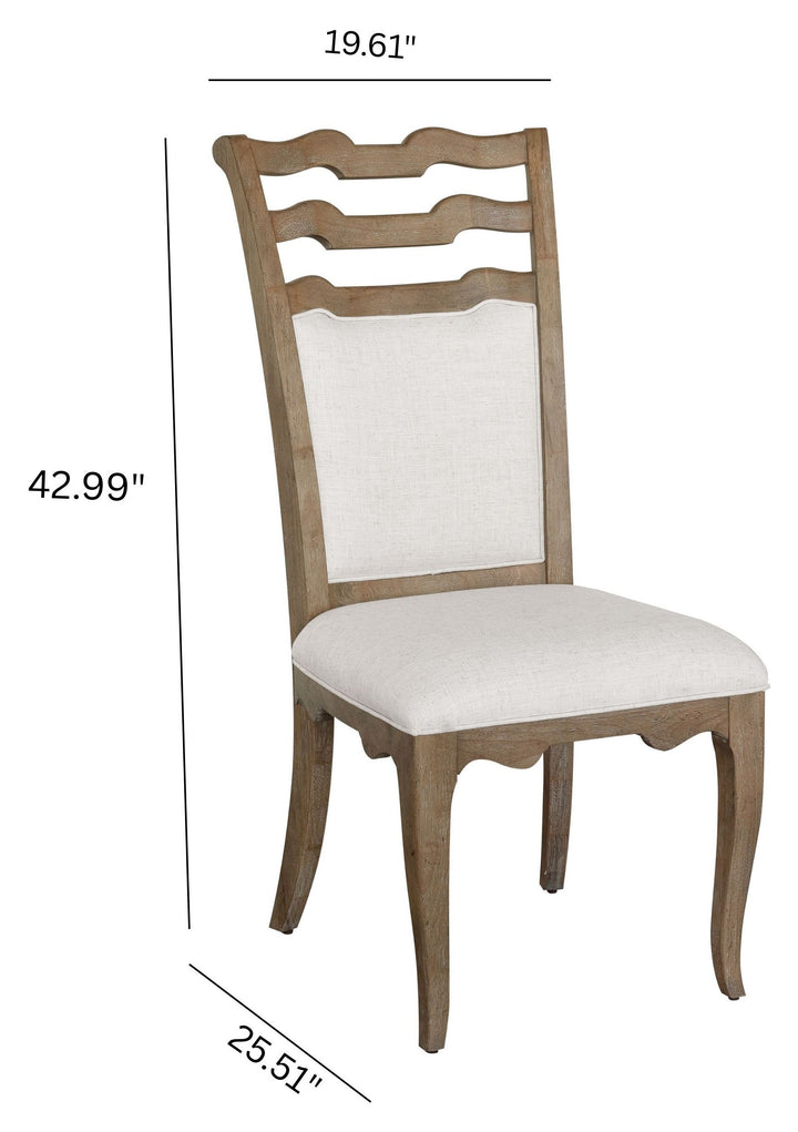 Weston Hills Flax Seed Upholstered Side Chair - Set of 2 - P293270
