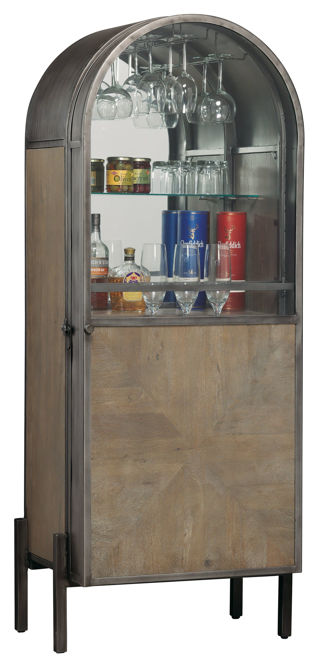 American Home Furniture | Howard Miller - Ramses Wine and Bar Cabinet