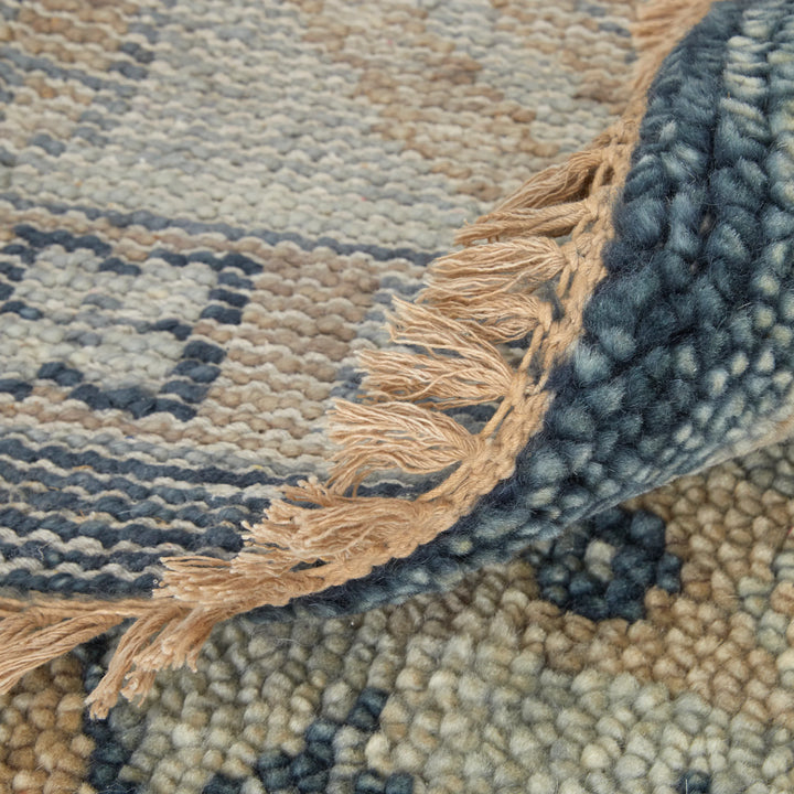 Runner/2'6" x 10'/Blue/Ivory