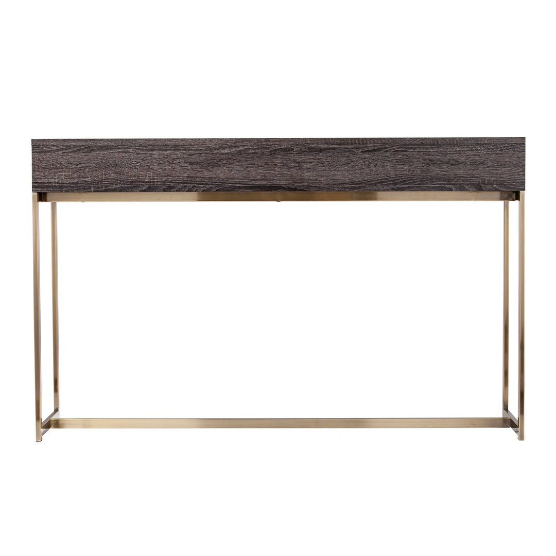 Akmonton Long Console Table w/ Storage - AmericanHomeFurniture