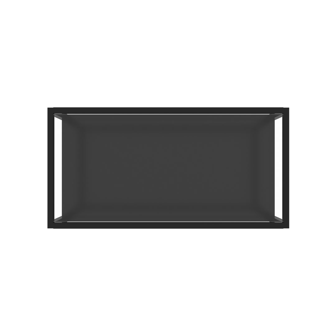 Glaze Rec Cktl Table-Onyx