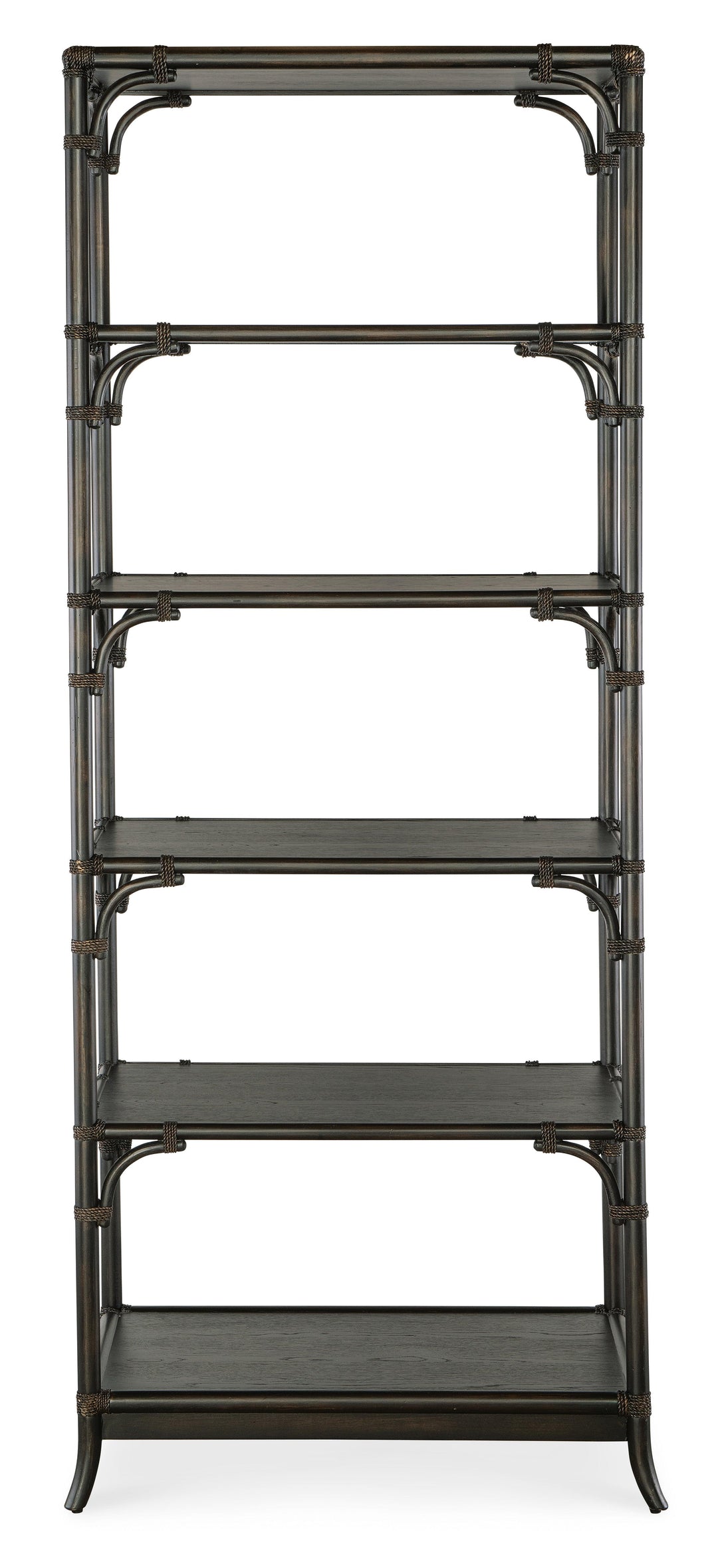 Retreat Pole Rattan Bookcase - AmericanHomeFurniture