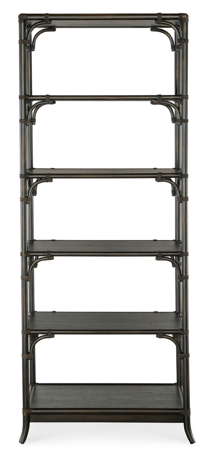 Retreat Pole Rattan Bookcase - AmericanHomeFurniture