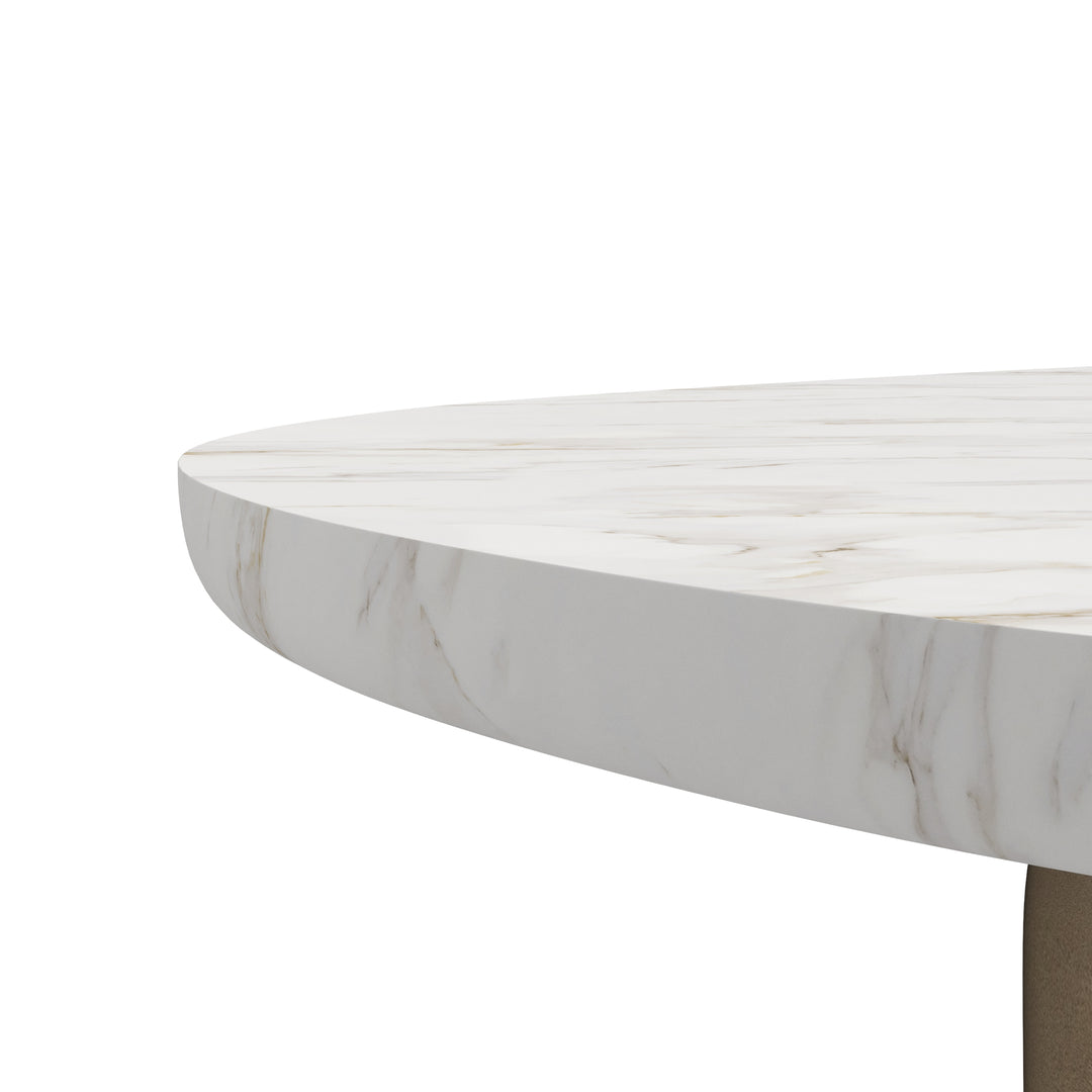 Verge Oval Cocktail Table
