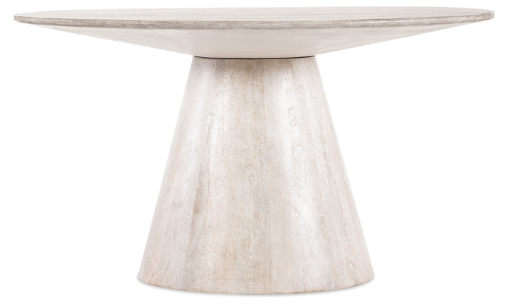 54"L x 54"W x 30"H/White finish