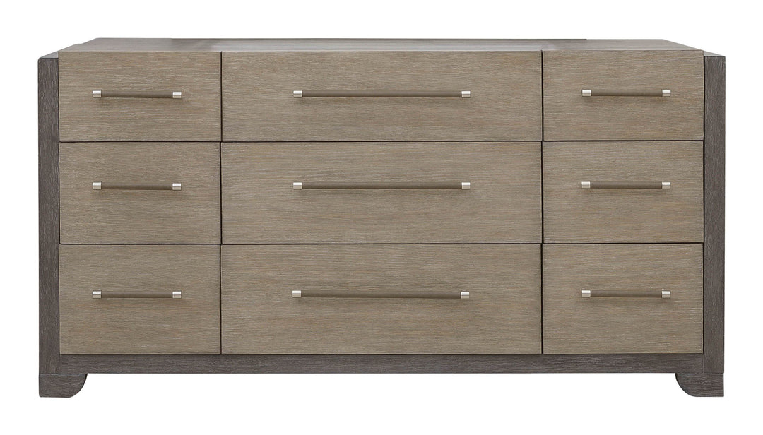 Anderson Park Moose Trail And Frontier Brown 9 Drawer Dresser - P402100