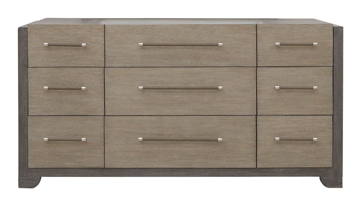 Anderson Park Moose Trail And Frontier Brown 9 Drawer Dresser - P402100