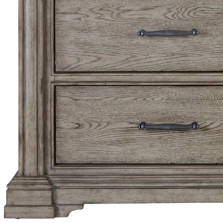 Madison Ridge Heritage Taupe 14 Drawer Master Chest - P091127