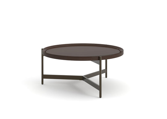 Wren Dark Brown Tray Cocktail Table - T6413-59