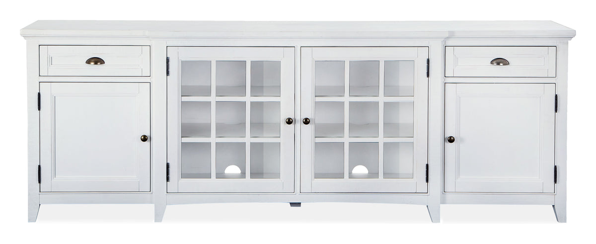 Heron Cove Chalk White 90" Console - E4400-09
