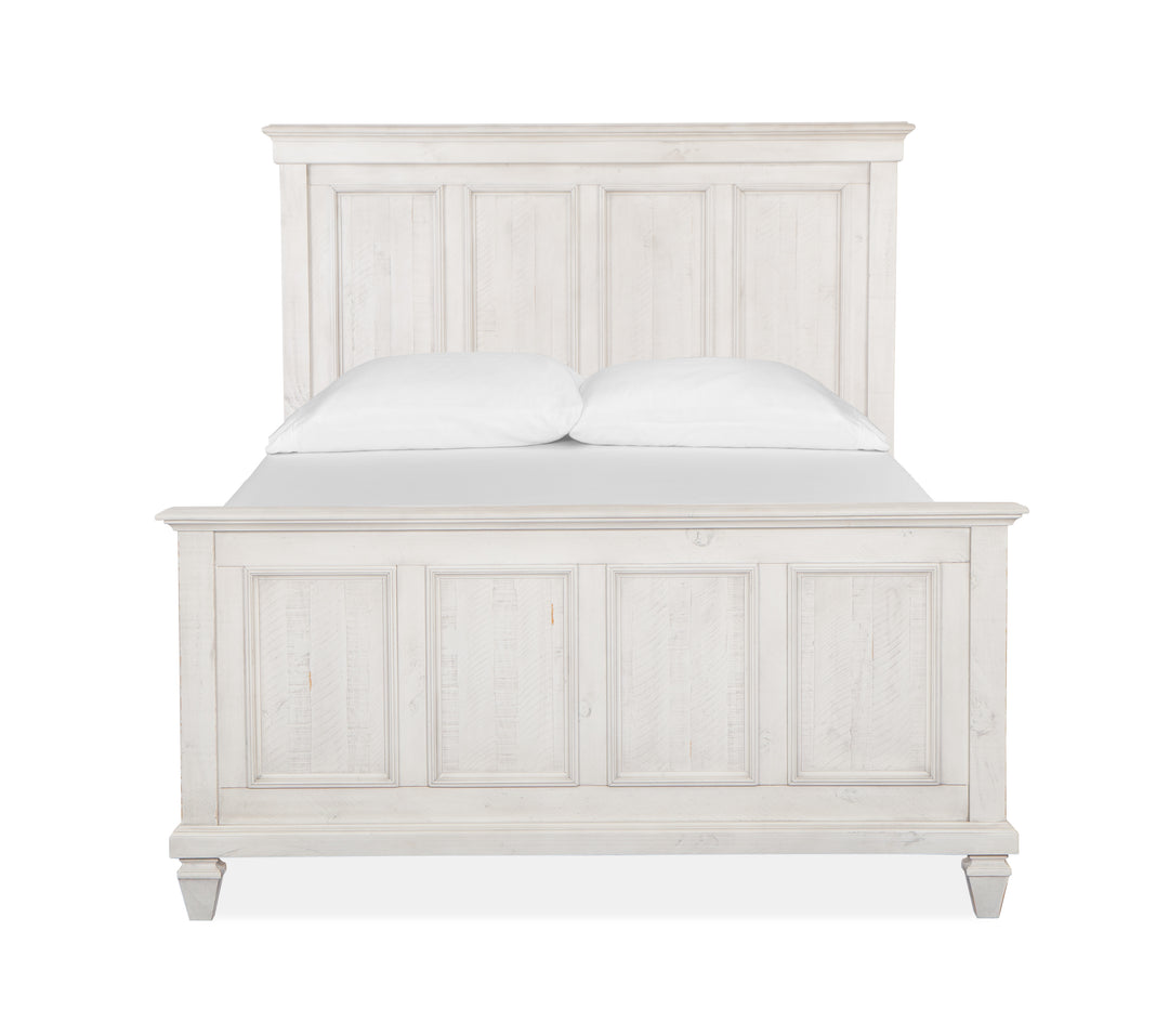Newport Alabaster Queen Panel Bed - B5430-54