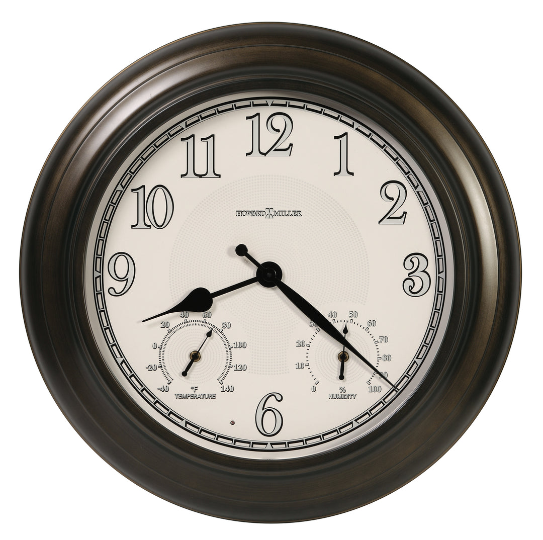 American Home Furniture | Howard Miller - Briar Outdoor Wall Clock