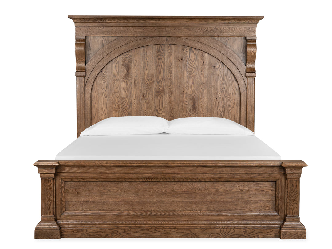 Gallant Grove Brown California King Panel Bed - BP444-180KGC