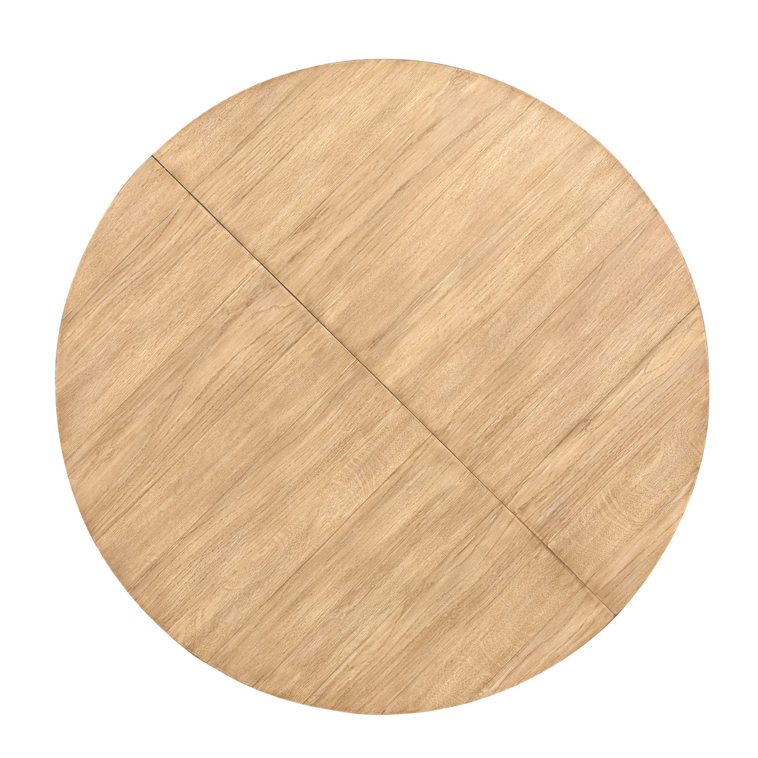 Coventry Honey Maple Extendable 48" Round Dining Table - D6480-22