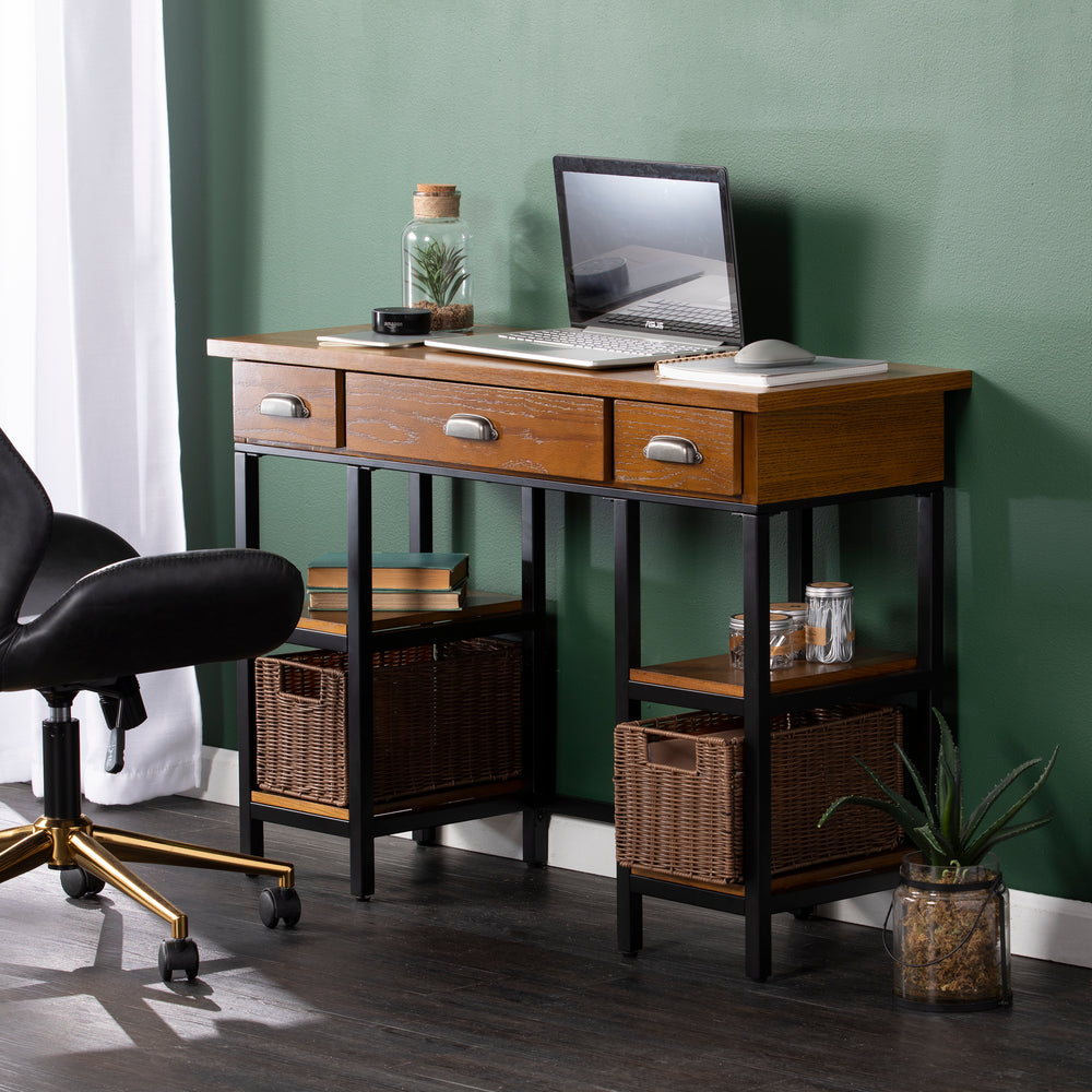 American Home Furniture | SEI Furniture - Mirada Desk with Drawers