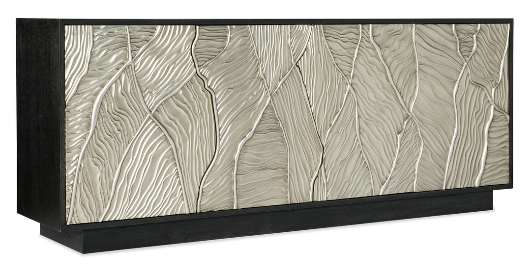 American Home Furniture Hooker Furniture Melange Summit Gorge Entertainment Console