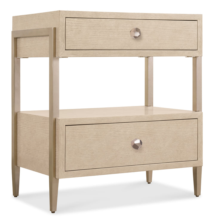American Home Furniture Hooker Furniture Westwood Two-Drawer Nightstand