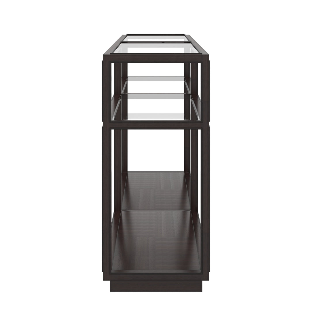 Glaze Console Table-Cola