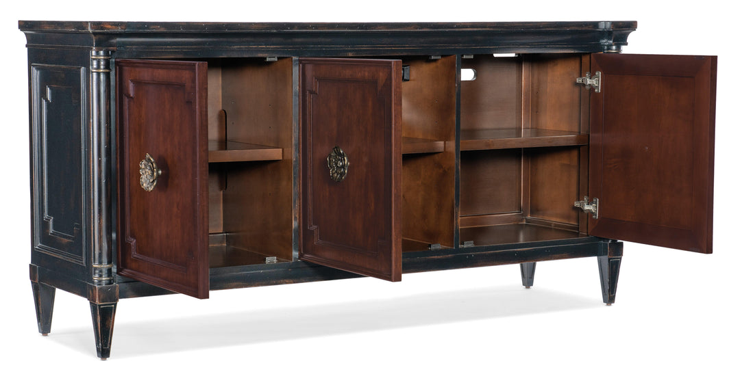 American Home Furniture Hooker Furniture Charleston Entertainment Console