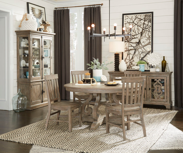Tinley Park Dove Tail Grey Server - D4646-15