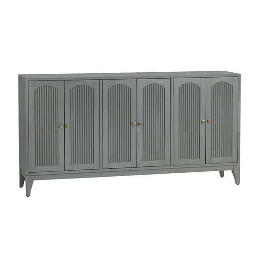Crestview Collection Palisade Six-Door Sideboard SIDEBOARDS + CREDENZAS