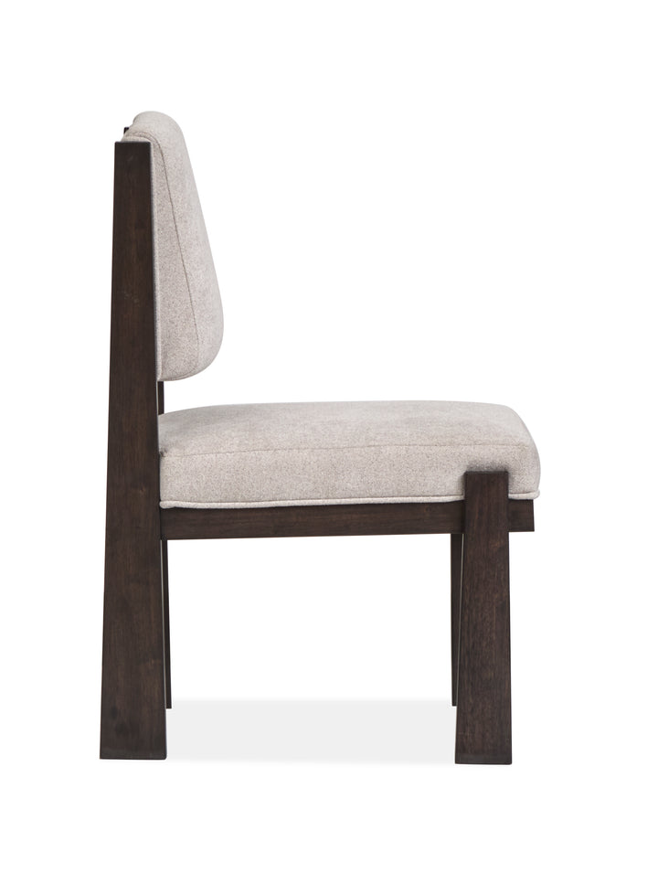 Tauren Coffee Bean Upholstered Side Chair - Set of 2 - D6434-63