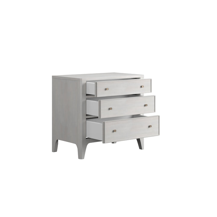 Mezzanine 3 Drawer Nightstand