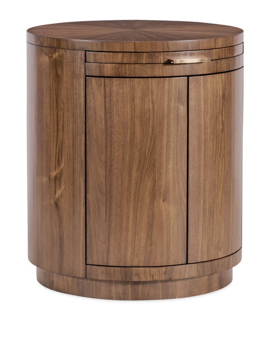 Hooker Furniture - Eleana Round Nightstand - 7252-90215-85 | American Home Furniture