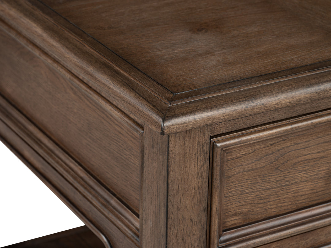 Cormac Brown Rectangular End Table - T6589-03