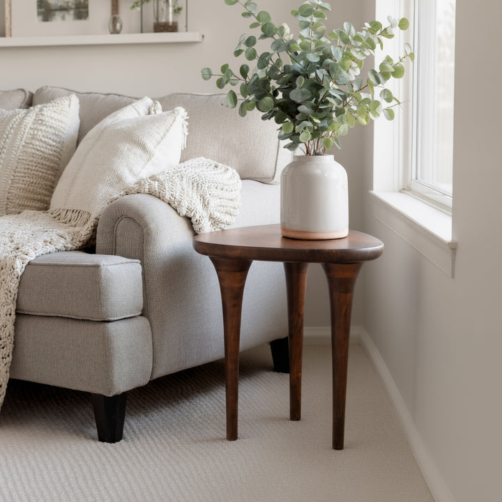 Spiker Side Table Walnut