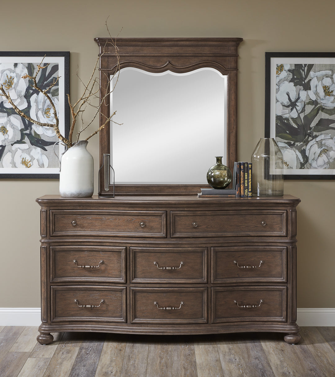 Saddle Creek Timber Brown Dresser - P412100