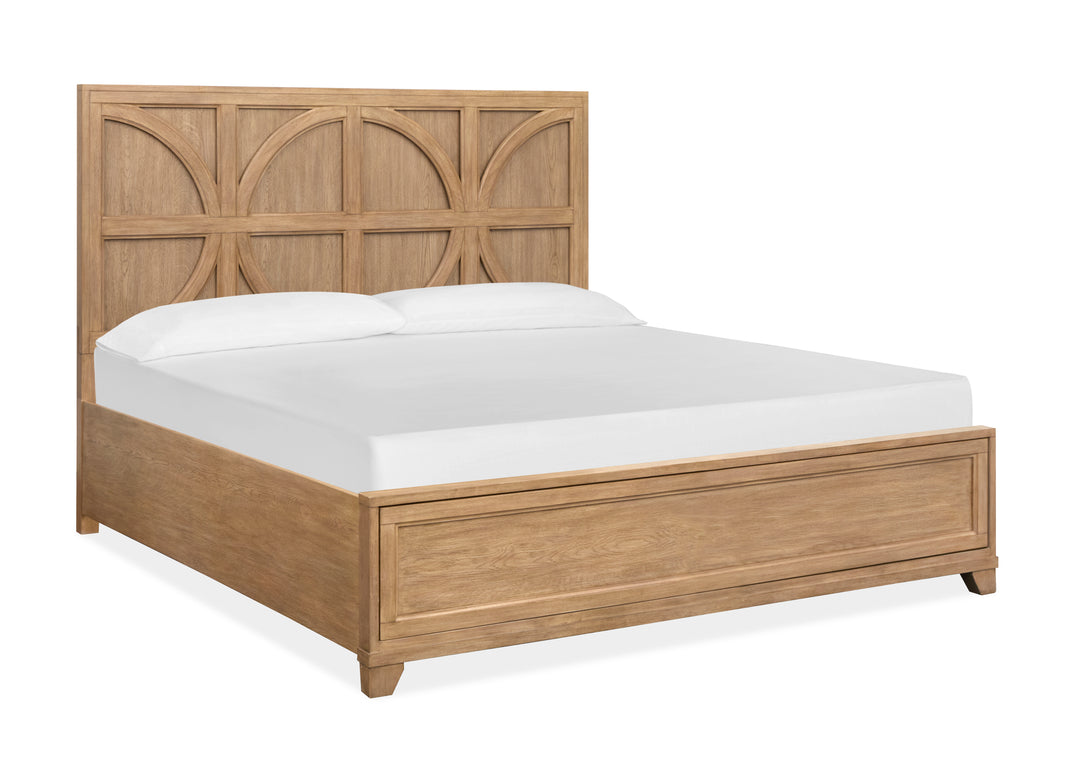 Coventry Honey Wheat Queen Panel Bed - B6480-54