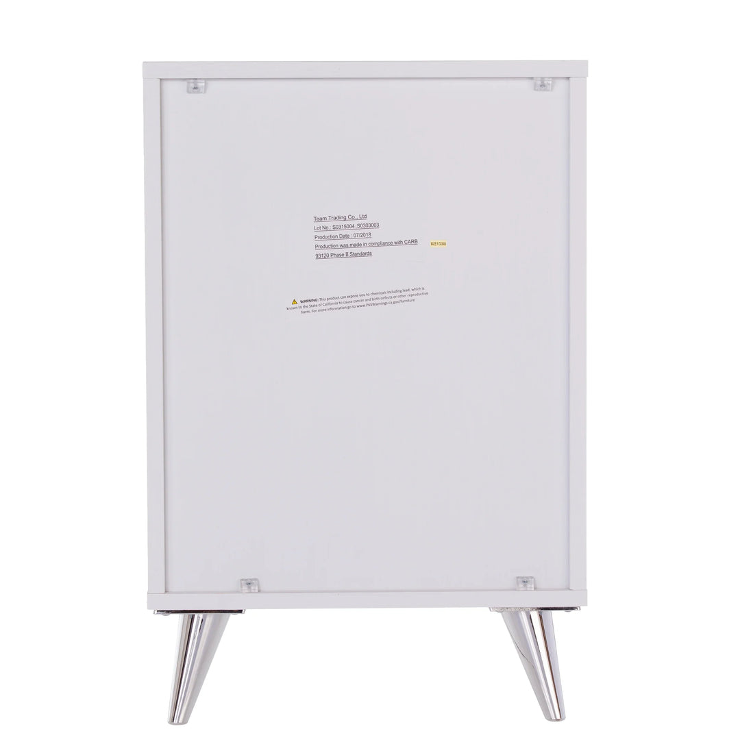 Owen Midcentury Modern Storage Nightstand - AmericanHomeFurniture